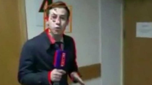 Ruský reportér vyrazil za Skripalem