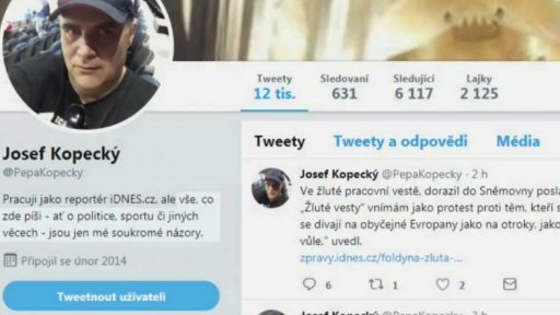 Novináři na Twitteru