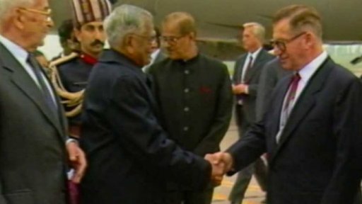 Prezident Indické republiky v Praze (1988)