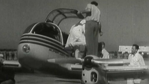 Sportovní letadlo Aero 45 jako dar indickému ministerskému předsedovi (1955)