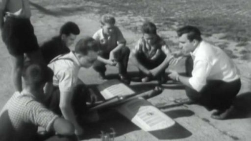 Vítěz MS v soutěži připoutaných akrobatických modelů (1958)