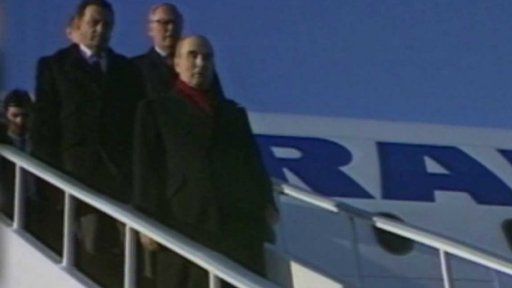 François Mitterrand v Praze (1988)