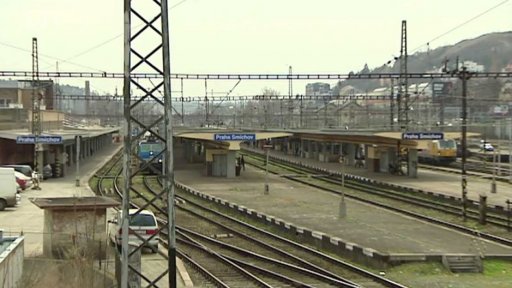 Smíchovské nádraží před rekonstrukcí