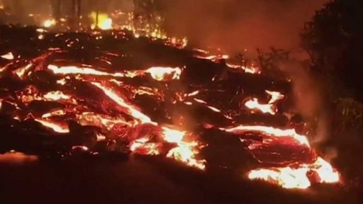 Aktivita havajské sopky