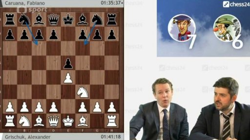 On-line přenosy ze šachových soutěží