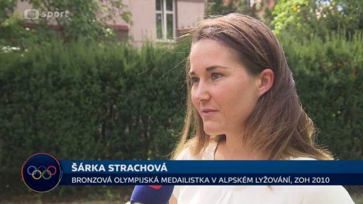 Cena Věry Čáslavské pro Šárku Strachovou