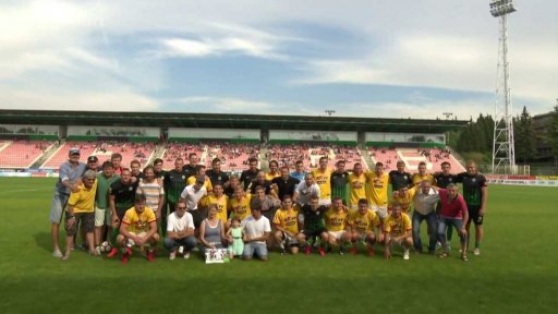 Exhibiční utkání odchovanců 1. FK Příbram