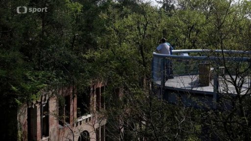 Stezky korunami stromů v Beelitz-Heilstätten