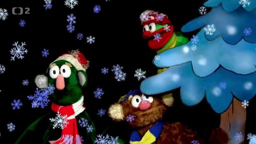 Robot Karlík zachránil zajíce a svezl Jůheláky i Mufa na sáňkách…