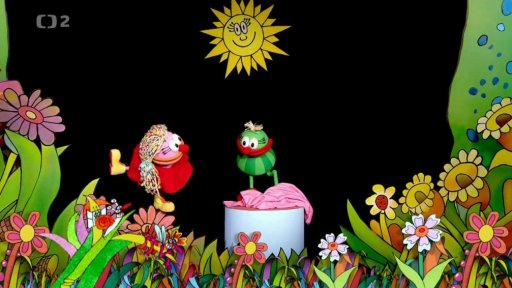 Fámula poradí Mufovi, aby navštívil Pipa. Ten by mu mohl dát nějaký odbarvovač…