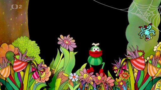 Muf se za přispění pavouka Štístka snaží překonat svůj strach z pavouků.