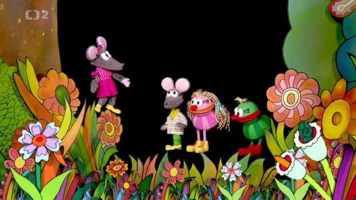 Muf, Fámula a Tryskomyšky hrají Honzo vstávej! Muf podvádí!