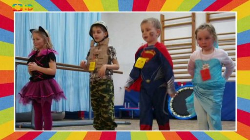 Dětský maškarní šibřinkový bál