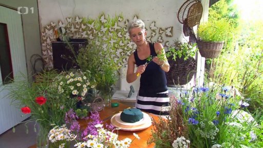 Dekorace z lučních květin