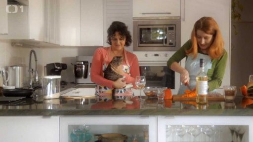 Krémové dýňové rizoto a dýňový koláč s tvarohem