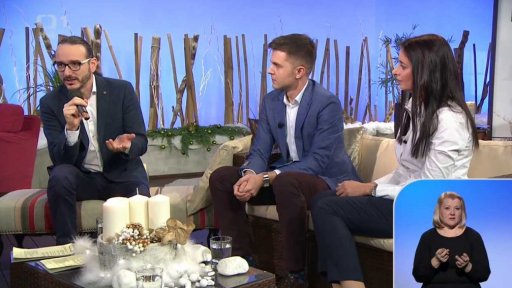 Vánoce ve službě - televizní zpravodajství - 1. část