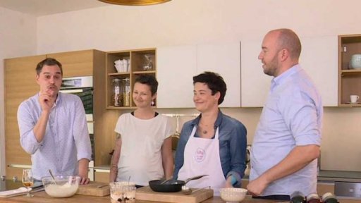 Rychlý tvarohový dezert s borůvkami, pomerančovým likérem a kardamomem