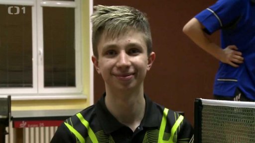 Handicapovaný stolní tenista