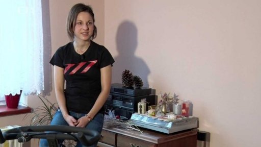 Cyklistka Tereza Bártová