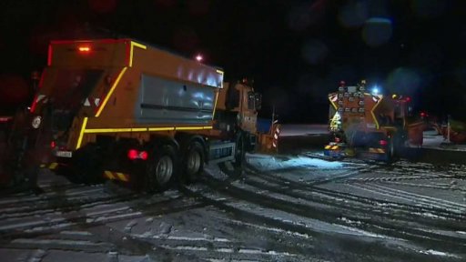 Potíže kvůli sněžení