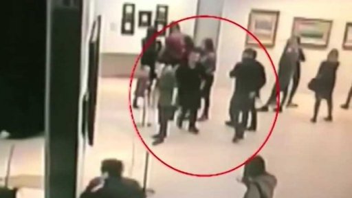 Loupež v moskveské galerii