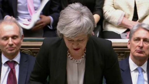 Hlasování o dalším postupu kolem brexitu