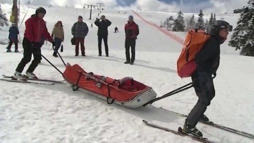 Lyžařka srazila dívku v Benecku