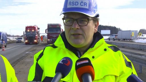 Zpoždění kvůli pracím na D1