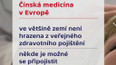 Čínská medicína v dalších zemích Evropy