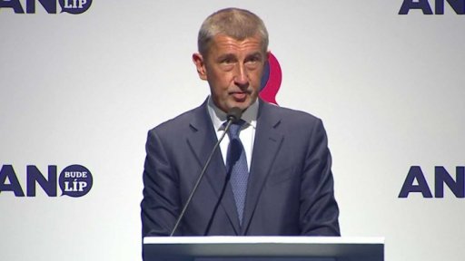 Andrej Babiš obhájil post šéfa ANO