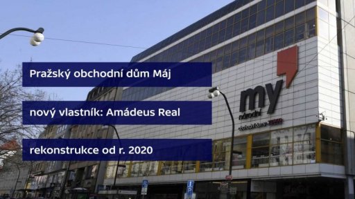 Obchodní dům Máj mění majitele