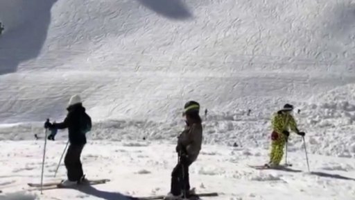 Lavina ve Švýcarsku