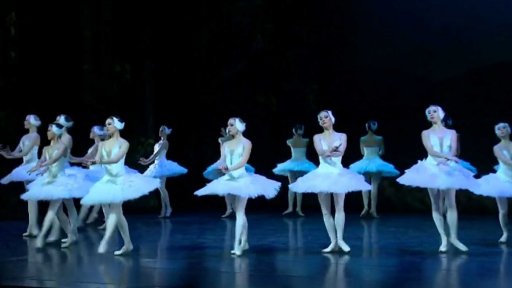 Labutí jezero v Národním divadle Brno