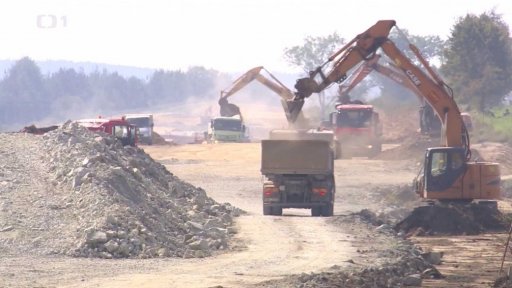 Stavba obchvatu Českých Budějovic