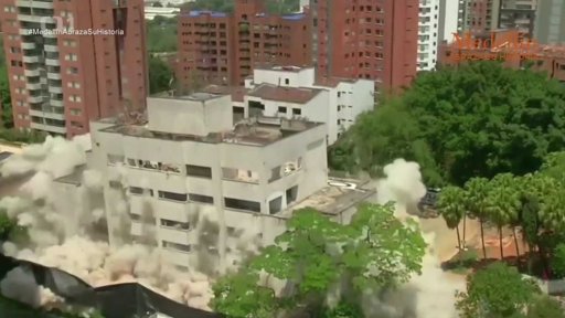 Demolice Escobarova domu