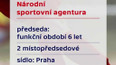 Vznik Národní sportovní agentury