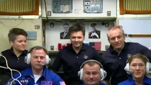 Nová posádka na ISS