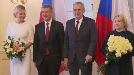 Setkání Babiše a Zemana v Lánech