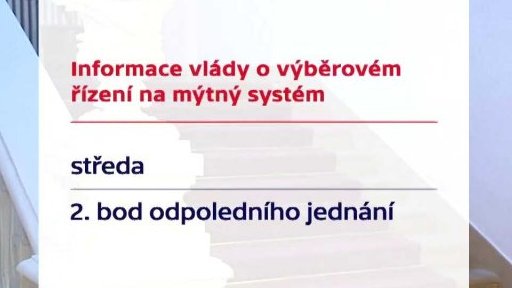 Údajné ovlivňování tendru na mýto