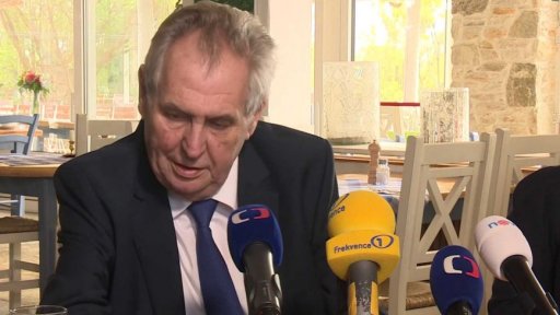 Miloš Zeman v Rakousku