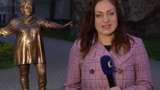 Kontroverzní socha Věry Špinarové v Ostravě