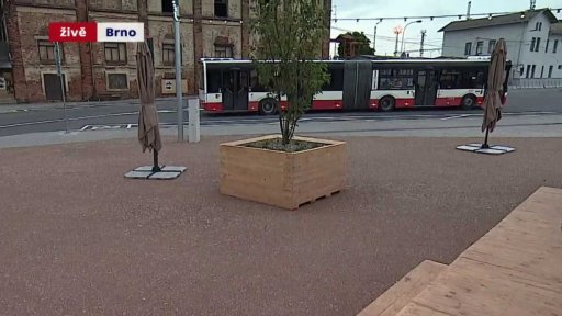 Nová čekárna na brněnském dolním nádraží