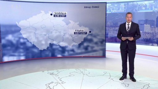 Kolik vody v Česku spadlo