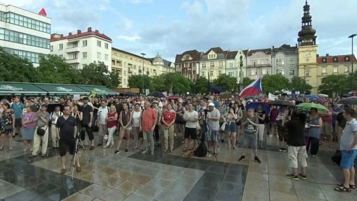 Demonstrace v českých regionech