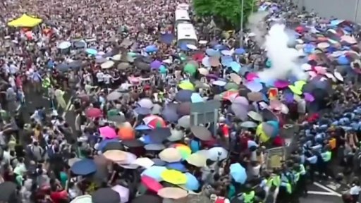 Nepokoje v Hongkongu