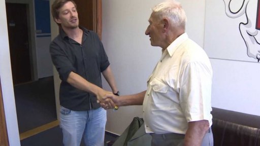 Setkání zachránce se zachráněným