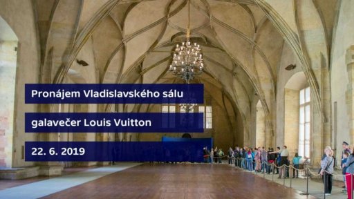 Pronájem Vladislavského sálu