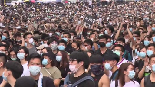 Protesty v Hongkongu