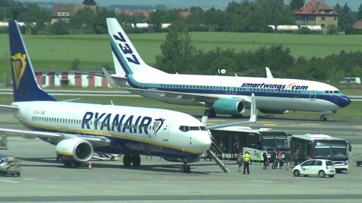 Airbus A350 na pražském letišti