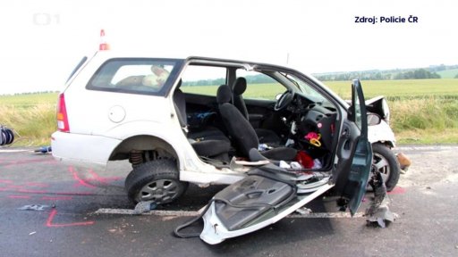 Tragická nehoda mezi Opavou a Krnovem